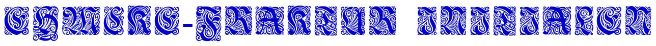 Ehmcke-Fraktur Initialen шрифт
